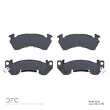 Dynamic Friction 1990-1996 Buick Commercial Chassis Front Heavy Duty Pads - Semi Metallic by Dynamic Friction Company 1214-0614-00