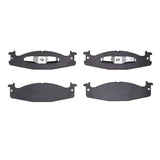 Dynamic Friction 1994-2003 Ford F-150 RWD Front Heavy Duty Pads - Semi Metallic by Dynamic Friction Company 1214-0632-00