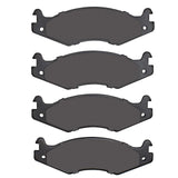 Dynamic Friction 1992-2006 Hummer H1 Front/Rear Heavy Duty Pads - Semi Metallic by Dynamic Friction Company 1214-0651-00