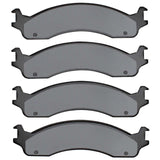 Dynamic Friction 1995-2007 Ford E-20150 Econoline Front Heavy Duty Pads - Semi Metallic by Dynamic Friction Company 1214-0655-00