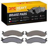 Dynamic Friction 1995-2007 Ford E-20150 Econoline Front Heavy Duty Pads - Semi Metallic by Dynamic Friction Company 1214-0655-00