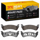Dynamic Friction 1995-2002 Ford Ranger (USA/Canada) Rear Heavy Duty Pads - Semi Metallic by Dynamic Friction Company 1214-0667-00