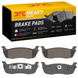 Dynamic Friction 1997-2011 Ford Expedition Rear Heavy Duty Pads - Semi Metallic by Dynamic Friction Company 1214-0711-00