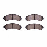 Dynamic Friction 1997-2005 Chevrolet Blazer Front Heavy Duty Pads - Semi Metallic by Dynamic Friction Company 1214-0726-00