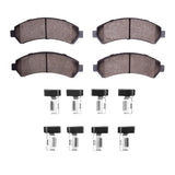 Dynamic Friction 1997-2005 Chevrolet Blazer Front Heavy Duty Pads and Hardware Kit by Dynamic Friction Company 1214-0726-01