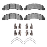 Dynamic Friction 1999-2005 Ford Excursion Front Heavy Duty Pads and Hardware Kit by Dynamic Friction Company 1214-0756-01