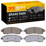Dynamic Friction 1999-2005 Ford F-350 Super Duty 4WD Rear Heavy Duty Pads - Semi Metallic by Dynamic Friction Company 1214-0757-00