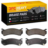 Dynamic Friction 1999-2013 Cadillac Escalade EXT Front/Rear Heavy Duty Pads - Semi Metallic by Dynamic Friction Company 1214-0785-00