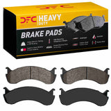 Dynamic Friction 1998-2024 Beaver Motorcoach Monterey Rear/Front/Fr & Rr Heavy Duty Pads - Semi Metallic by Dynamic Friction Company 1214-0786-10