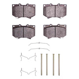 Dynamic Friction 2000-2002 Toyota Tundra Front Heavy Duty Pads and Hardware Kit by Dynamic Friction Company 1214-0812-01