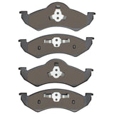 Dynamic Friction 2000-2002 Dodge Durango Front Heavy Duty Pads - Semi Metallic by Dynamic Friction Company 1214-0820-00