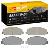 Dynamic Friction 1999-2024 Chevrolet W5500 Tiltmaster Rear/Front Heavy Duty Pads - Semi Metallic by Dynamic Friction Company 1214-0827-00