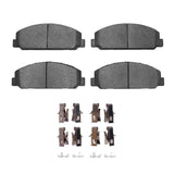 Dynamic Friction 1999-2024 Chevrolet LCF4500XD Diesel Engine Rear/Front Heavy Duty Pads and Hardware Kit by Dynamic Friction Company 1214-0827-01