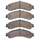 Dynamic Friction 2000-2006 Cadillac Escalade EXT Rear Heavy Duty Pads - Semi Metallic by Dynamic Friction Company 1214-0834-00