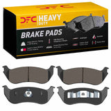 Dynamic Friction 2002-2005 Ford Explorer Rear Heavy Duty Pads - Semi Metallic by Dynamic Friction Company 1214-0881-00
