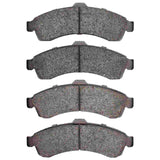 Dynamic Friction 2002-2005 Buick Rainier Front Heavy Duty Pads - Semi Metallic by Dynamic Friction Company 1214-0882-00