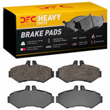 Dynamic Friction 2002-2018 Dodge Sprinter 2500 Rear Heavy Duty Pads - Semi Metallic by Dynamic Friction Company 1214-0928-00