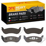 Dynamic Friction 2003-2011 Ford Ranger (USA/Canada) Rear Heavy Duty Pads - Semi Metallic by Dynamic Friction Company 1214-0932-00