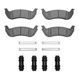 Dynamic Friction 2003-2011 Ford Crown Victoria Rear Heavy Duty Pads and Hardware Kit by Dynamic Friction Company 1214-0932-01