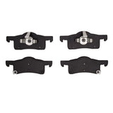Dynamic Friction 2002-2006 Ford Expedition Rear Heavy Duty Pads - Semi Metallic by Dynamic Friction Company 1214-0935-00