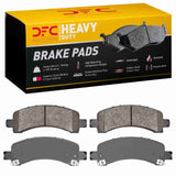 Dynamic Friction 2002-2014 Cadillac Escalade ESV Rear Heavy Duty Pads - Semi Metallic by Dynamic Friction Company 1214-0974-10