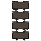 Dynamic Friction 2000-2025 JAC Frison Front Heavy Duty Pads - Semi Metallic by Dynamic Friction Company 1214-0976-00