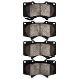 Dynamic Friction 2000-2025 JAC Frison Front Heavy Duty Pads - Semi Metallic by Dynamic Friction Company 1214-0976-00