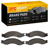 Dynamic Friction 2003-2010 Chevrolet C4500 Kodiak Front/Rear Heavy Duty Pads - Semi Metallic by Dynamic Friction Company 1214-1010-00