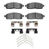 Dynamic Friction 2004-2009 Ford F-150 4WD Front Heavy Duty Pads and Hardware Kit by Dynamic Friction Company 1214-1011-01