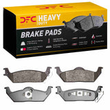 Dynamic Friction 2004-2011 Ford F-150 RWD Rear Heavy Duty Pads - Semi Metallic by Dynamic Friction Company 1214-1012-00