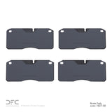 Dynamic Friction 1987-2012 Damon Avanti Rear/Front/Fr & Rr Heavy Duty Pads - Semi Metallic by Dynamic Friction Company 1214-1027-00