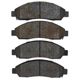 Dynamic Friction 2004-2008 Chevrolet Colorado Front Heavy Duty Pads - Semi Metallic by Dynamic Friction Company 1214-1039-00