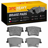 Dynamic Friction 2006-2014 Dodge Magnum Rear Heavy Duty Pads - Semi Metallic by Dynamic Friction Company 1214-1057-10