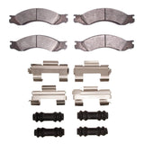 Dynamic Friction 2004-2010 Chevrolet C4500 Kodiak Rear Heavy Duty Pads and Hardware Kit by Dynamic Friction Company 1214-1064-01