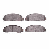 Dynamic Friction 2005-2012 Ford F-350 Super Duty 4WD Front Heavy Duty Pads - Semi Metallic by Dynamic Friction Company 1214-1069-00