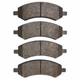 Dynamic Friction 2005-2024 Chrysler Aspen Front Heavy Duty Pads - Semi Metallic by Dynamic Friction Company 1214-1084-00