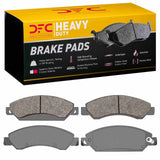Dynamic Friction 2005-2008 Cadillac Escalade ESV Front Heavy Duty Pads - Semi Metallic by Dynamic Friction Company 1214-1092-00