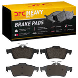 Dynamic Friction 2003-2023 Cadillac BLS (Mexico) Rear Heavy Duty Pads - Semi Metallic by Dynamic Friction Company 1214-1095-00