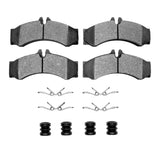 Dynamic Friction 2002-2006 Dodge Sprinter 2500 Front/Rear Heavy Duty Pads and Hardware Kit by Dynamic Friction Company 1214-1136-01