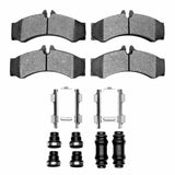 Dynamic Friction 2002-2006 Dodge Sprinter 3500 Rear/Front Heavy Duty Pads and Hardware Kit by Dynamic Friction Company 1214-1136-02