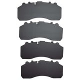 Dynamic Friction 2004-2023 Alexander Dennis ENVIRO500 Fr & Rr Heavy Duty Pads - Semi Metallic by Dynamic Friction Company 1214-1203-00