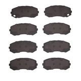 Dynamic Friction 2005-2011 Freightliner FL360 (Mexico) Front/Rear Heavy Duty Pads - Semi Metallic by Dynamic Friction Company 1214-1265-00