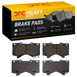 Dynamic Friction 2007-2022 Lexus LX570 Front Heavy Duty Pads - Semi Metallic by Dynamic Friction Company 1214-1303-00