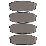 Dynamic Friction 2007-2022 Lexus LX570 Rear Heavy Duty Pads - Semi Metallic by Dynamic Friction Company 1214-1304-00