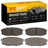 Dynamic Friction 2007-2022 Lexus LX570 Rear Heavy Duty Pads - Semi Metallic by Dynamic Friction Company 1214-1304-00
