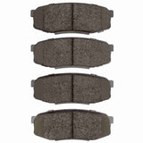 Dynamic Friction 2007-2022 Lexus LX570 Rear Heavy Duty Pads - Semi Metallic by Dynamic Friction Company 1214-1304-00