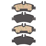 Dynamic Friction 2006-2018 Dodge Sprinter 3500 Rear Heavy Duty Pads - Semi Metallic by Dynamic Friction Company 1214-1317-00