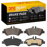 Dynamic Friction 2006-2018 Dodge Sprinter 3500 Rear Heavy Duty Pads - Semi Metallic by Dynamic Friction Company 1214-1317-00