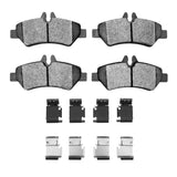Dynamic Friction 2006-2018 Dodge Sprinter 3500 Rear Heavy Duty Pads and Hardware Kit by Dynamic Friction Company 1214-1317-01