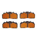 Dynamic Friction 2003-2023 Foretravel Georgetown XL Fr & Rr Heavy Duty Pads - Semi Metallic by Dynamic Friction Company 1214-1323-00